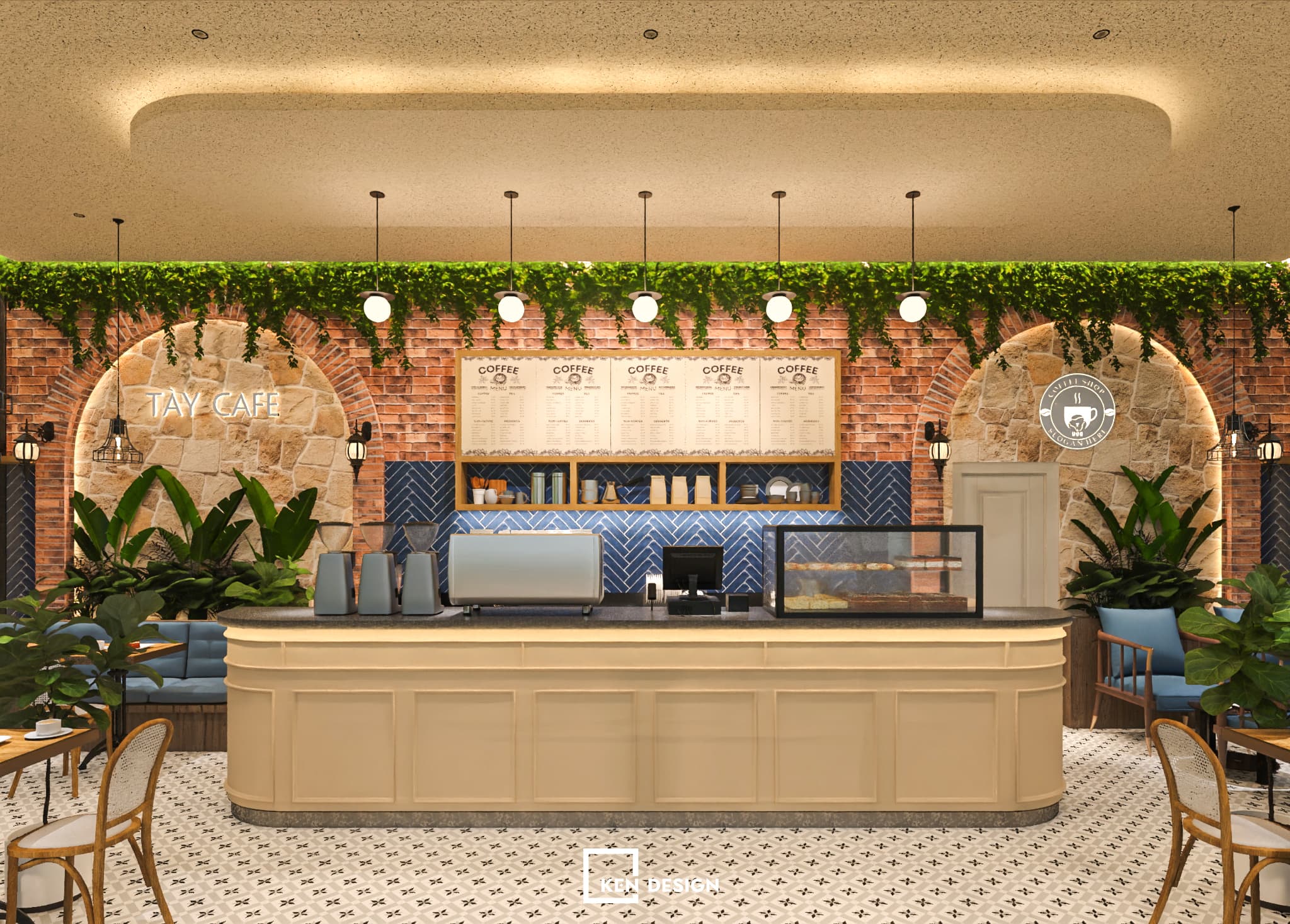 Thiết kế quán Tày Cafe tại Cao Bằng